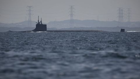 El submarino de propulsión nuclear USS Connecticut, en una imagen de archivo