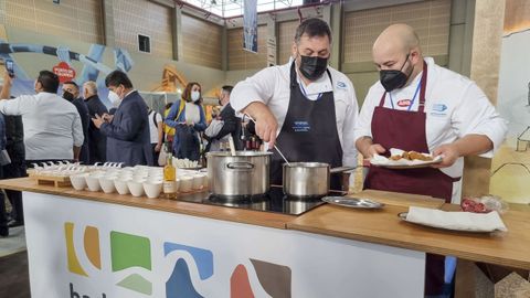 Feria gastronómica Xantar, en Ourense.