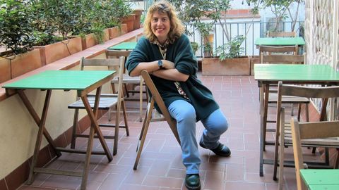 La escritora Laura Fernández.