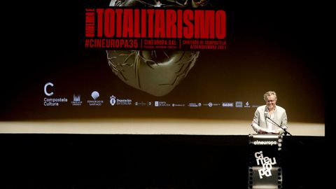 Inauguración del Cineuropa de Santiago.