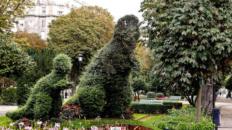 El Dinoseto, en la Alameda.