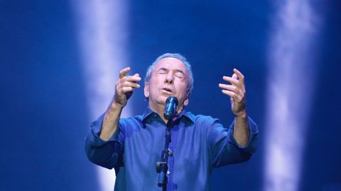Imagen de archivo de un concierto de Perales en A Coruña