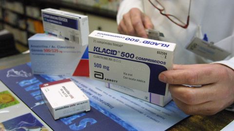 Foto de archivo de antibióticos