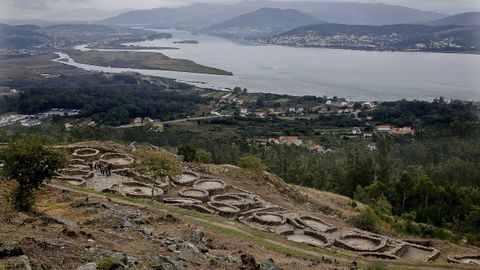 Zona del Trega excavada en el barrio de Mergelina, donde se realizaron las últimas campañas