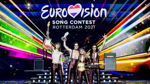 Maneskin, el grupo italiano que ganó en la pasada edición