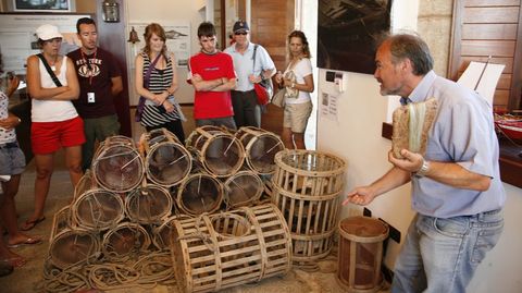 Nerium, durante una visita guiada en el 2008