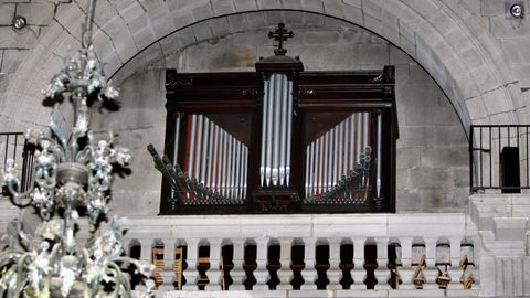 Órgano de la concatedral de Vigo.