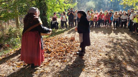 Ruta teatral organizada por la asociación Neira Marcos el pasado fin de semana.