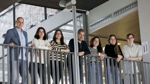 Equipo del CIMUS de la Universidade de Santiago que ha liderado el hallazgo