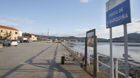 El puerto de A Barquiña es uno de los espacios en los que se ha puesto en marcha el expediente de reversión
