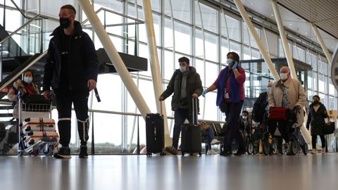 El aeropuerto holandés Schiphol, en el que aterrizaron dos vuelos procedentes de Sudáfrica en los que viajaban, al menos, 13 casos de la variante ómicron