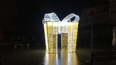 Las luces navideas se encendern entre hoy y el lunes en cinco concellos de la comarca de Pontevedra