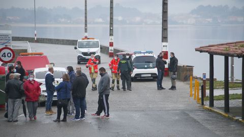 Imagen del puerto de Escarabote el día que se encontró el cadáver