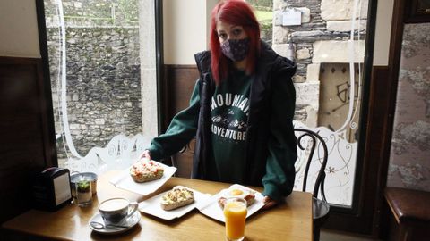 Las famosas tostas o tostadas de Café Fontana, en Viveiro, para desayunar