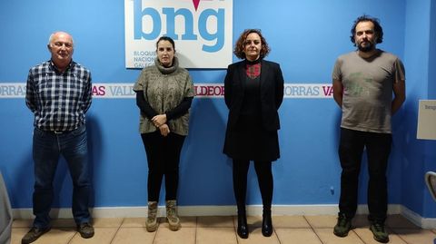 Os membros do Consello Comarcal do BNG en Valdeorras