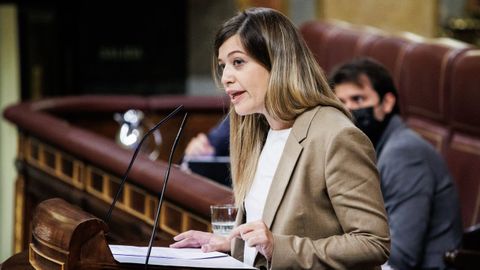 La portavoz de la Comisión de Igualdad del PSOE, Laura Berja, en una imagen de archivo.