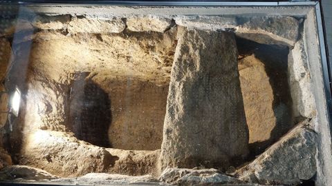 El zulo mide más de un metro de largo por 80 centímetros de alto y 50 de ancho