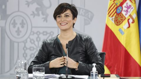Isabel Rodríguez, portavoz del Gobierno.