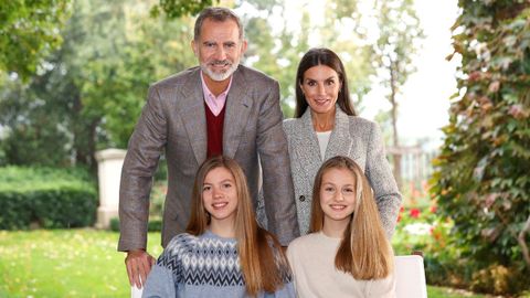 Felicitación navideña de los reyes de España