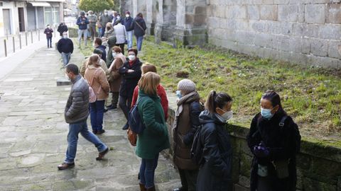 Jornada de puertas abiertas en el antiguo convento de Santa Clara, en Pontevedra 