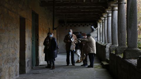 Jornada de puertas abiertas en el antiguo convento de Santa Clara, en Pontevedra