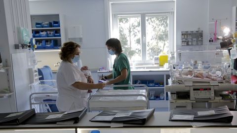 Nueva área de neonatología del Chuac
