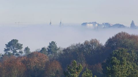 Los días de niebla han caído en picado en Lugo en los últimos 45 años