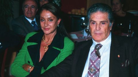 Jaime Ostos y su mujer, Mari Ángeles Grajal, en una imagen de archivo