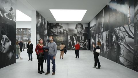 Exposición de Peter Lindbergh en A Coruña.