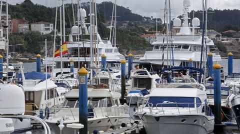 Puerto deportivo Juan Carlos I en Sanxenxo
