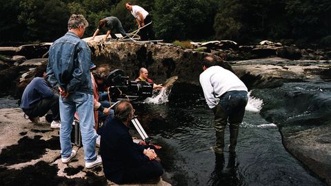 Lugo en el cine: Manuel Gutiérrez Aragón filma en 1994 en Lugo y en O Piago El rey del río