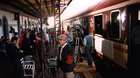 Lugo en el cine: Manuel Gutiérrez Aragón filma en 1994 en Lugo y en O Piago El rey del río