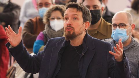 Pablo Iglesias en Valladolid, en una imagen de archivo.