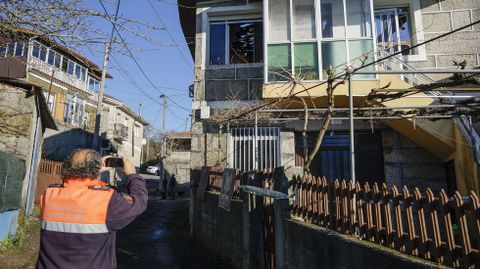 Un incendio en una casa de Cerderia dejó sin alojamiento a una familia