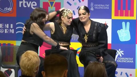 Tanxugueiras rompieron a llorar en la rueda de prensa posterior a la semifinal