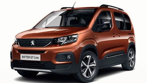 PEUGEOT RIFTER (2019). Renovada gama de furgonetas de Peugeot, con versión eléctrica desde el 2021