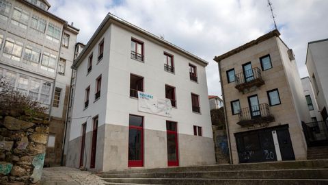 Edificio rehabilitado por la Xunta en Ferrol Vello
