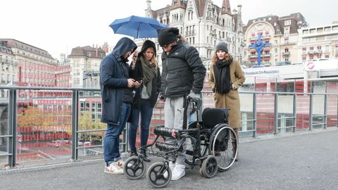 Uno de los pacientes que consiguió recuperar el movimiento