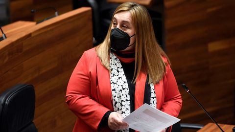 La consejera de Educación, Lydia Espina