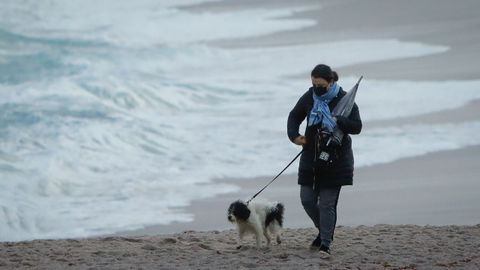 El litoral gallego está en alerta hoy