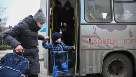 Evacuación de Donetsk