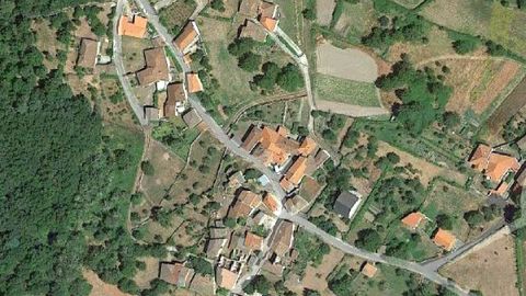Imagen aérea de una de las aldeas modelo que se están proyectando en Galicia