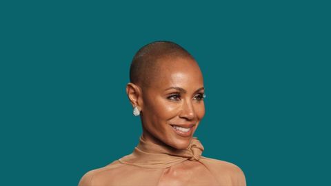 Jada Pinkett en los Óscar.