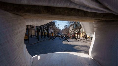Barricadas en Odesa