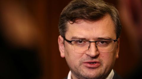 Dimitro Kuleba, ministro de Relaciones Exteriores de Ucrania.