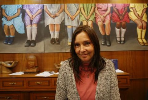 Judith Lucachesky dirige la delegacin de Manos Unidas en Santiago