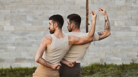 Imagen promocional de Gochos, obra de los bailarines y coreógrafos asturianos David Blanco y Sergio Toyos