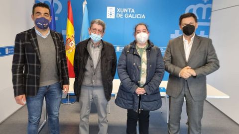 La Xunta y Aeru firmaron este martes un convenio para mantener abierta la oficina de información a emigrantes retornados