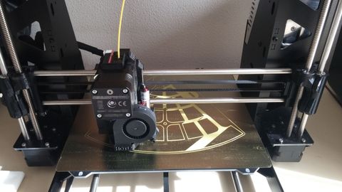 Impresión de las piezas en 3D