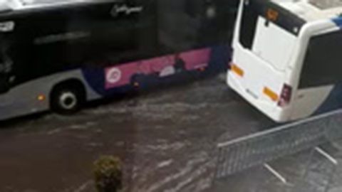 Tormenta en Oviedo